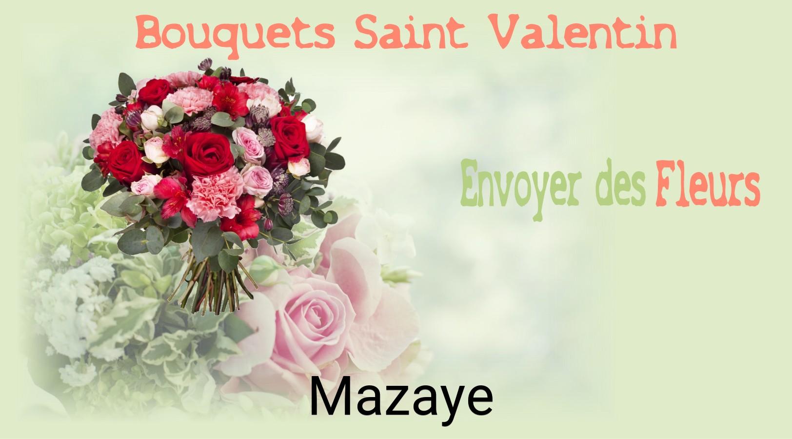 Roses de Saint-Valentin livrées à Mazaye